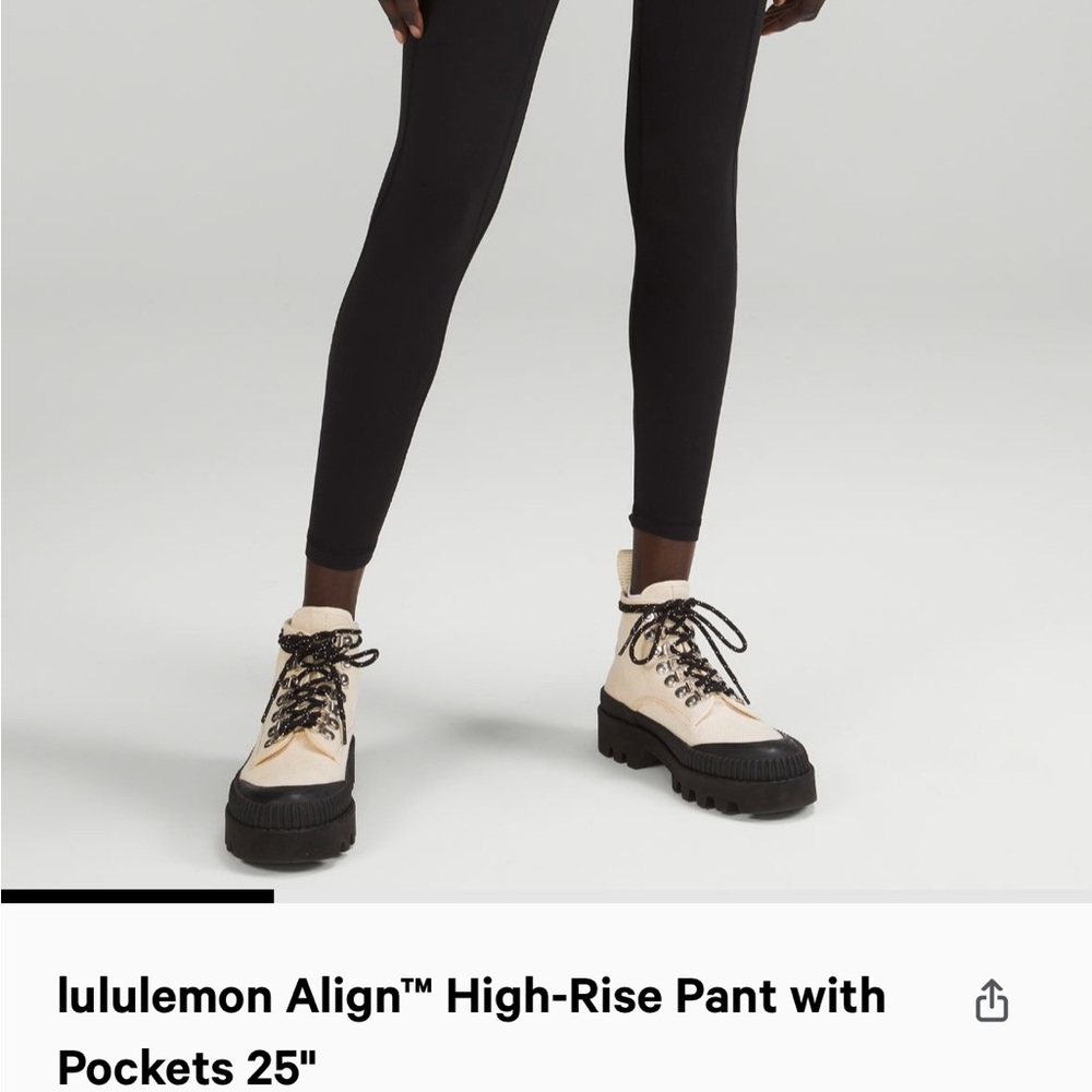 Lululemon Align High-Rise Pant/legging with Pockets 25”